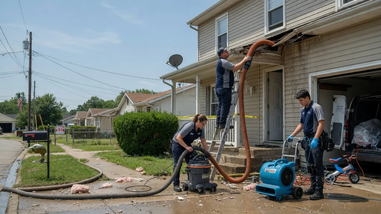 Water Damage Restoration in Roanoke, IN near me